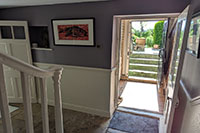 A glimpse of the garden